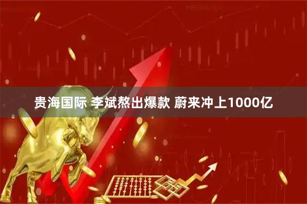 贵海国际 李斌熬出爆款 蔚来冲上1000亿